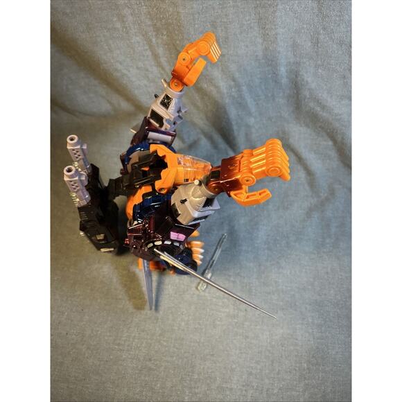 Transformers Beast Wars Transmetals 2 OPTIMAL OPTIMUS PRIMAL Hasbro 1998 - Picture 11 of 12